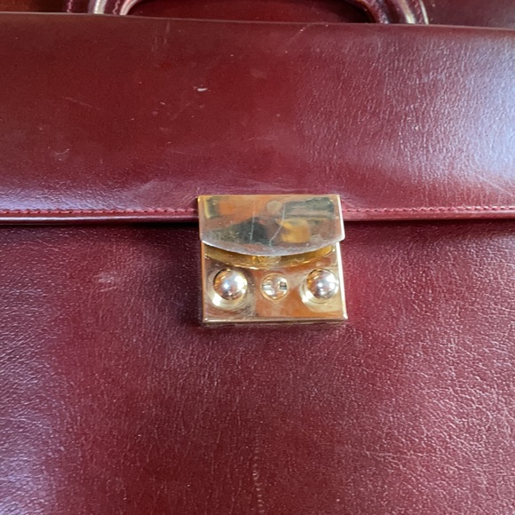 Vintage Italian Leather Briefcase - Picture 10 of 10